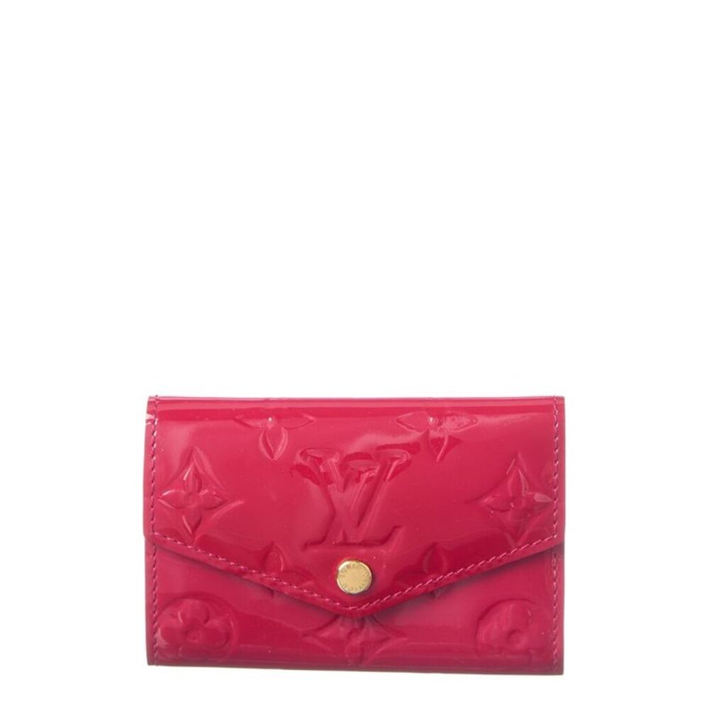 Louis Vuitton Pink Vernis Leather Multicles 6 Key Holder Cherry (Authentic